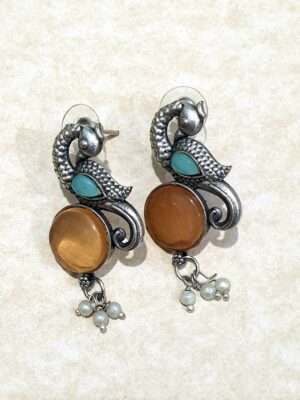 Peacock Earrings