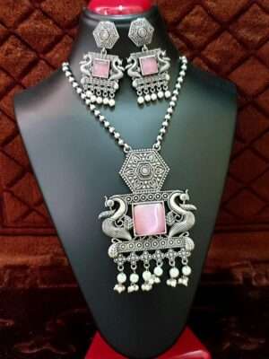 Pink Necklace Set