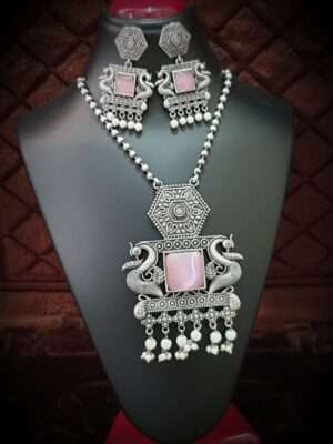 Pink Necklace Set